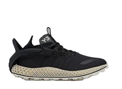 adidas Y-3 Runner 4D Halo "Black/Cream White"