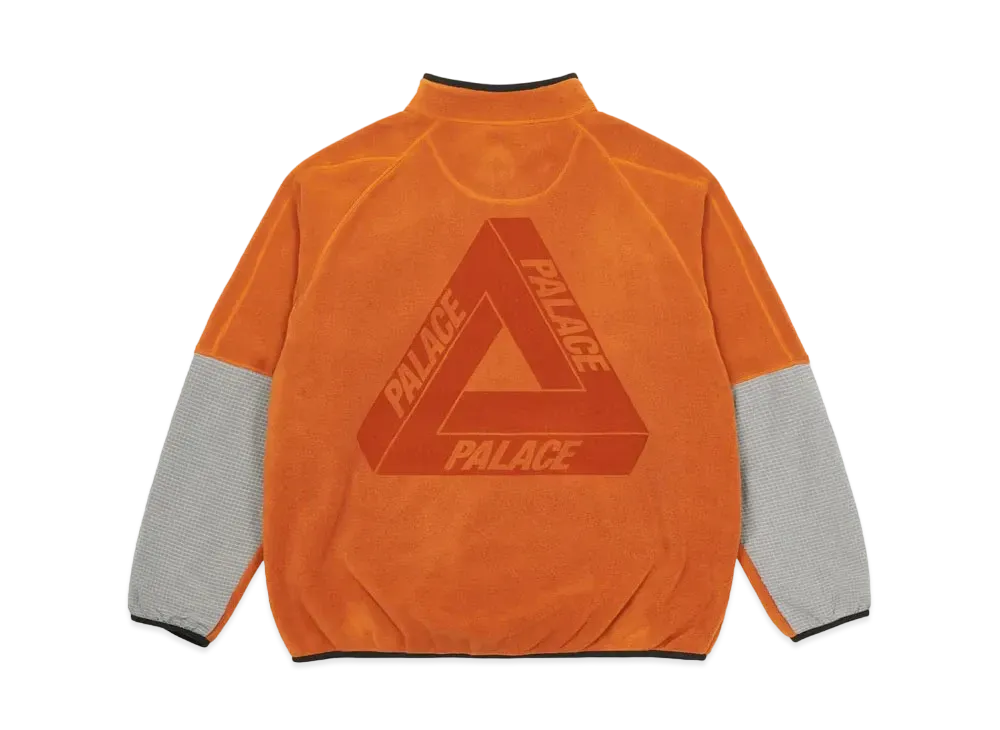 PALACE Polartec 1/4 Zip Jacket "Orange"