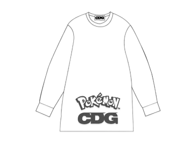 Comme des Garcons Pokemon Shirt "White"
