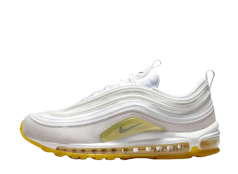 Nike Air Max 97 "White/Summit White/Lemon Wash/Black"