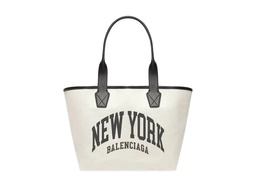 BALENCIAGA Cities New York Jumbo Large Tote Bag "Beige"