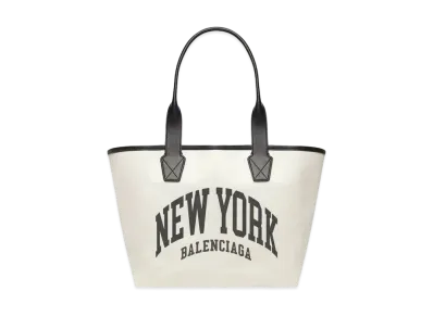 BALENCIAGA Cities New York Jumbo Large Tote Bag "Beige"
