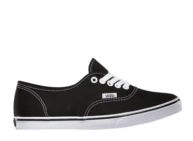 バンズ オーセンティック ロー プロ "ブラック ホワイト"