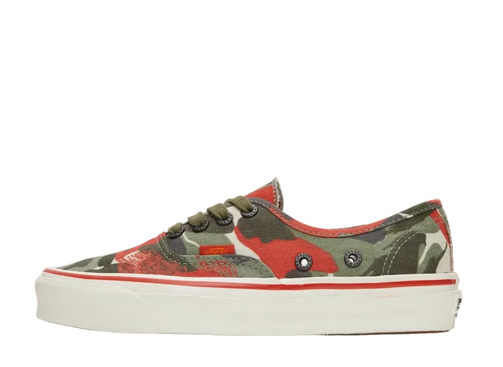 Nigel Cabourn × Vans Vault UA OG Authentic LX "Army Camo"