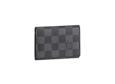 Louis Vuitton Enveloppe Carte de Visite Damier Graphite
