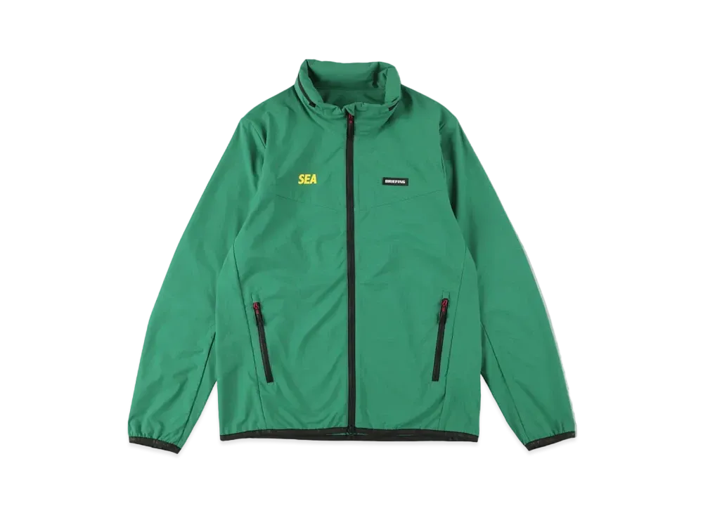 WIND AND SEA x BRIEFING Wind Blouson WDS "Green"