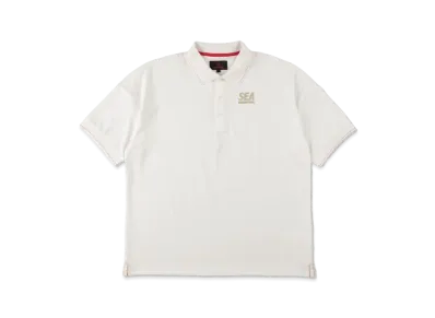 WIND AND SEA x BRIEFING Tour Polo Loose Fit WDS "White"