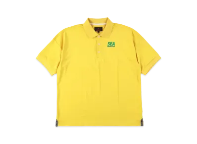 WIND AND SEA x BRIEFING Tour Polo Loose Fit WDS "Yellow"