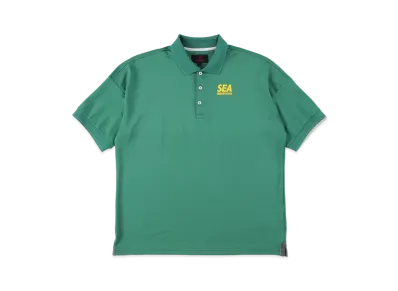WIND AND SEA x BRIEFING Tour Polo Loose Fit WDS "Green"