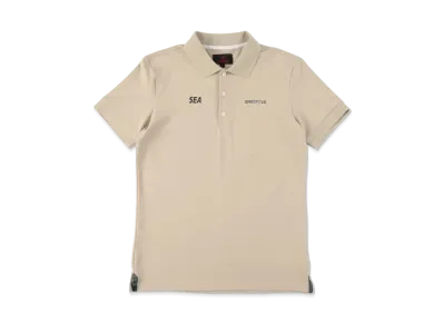 WIND AND SEA x BRIEFING Basic Polo WDS "Beige"