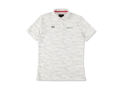 WIND AND SEA x BRIEFING Camo WC Shirt WDS "White"