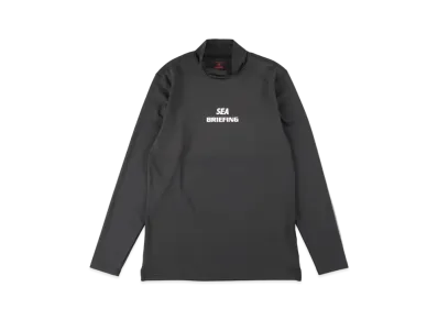 WIND AND SEA x BRIEFING Tour LS High Neck WDS "Black"