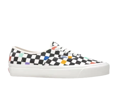 バンズ オーセンティック 44 DX アナハイム ファクトリー "ニードルポイント チェッカーボード"