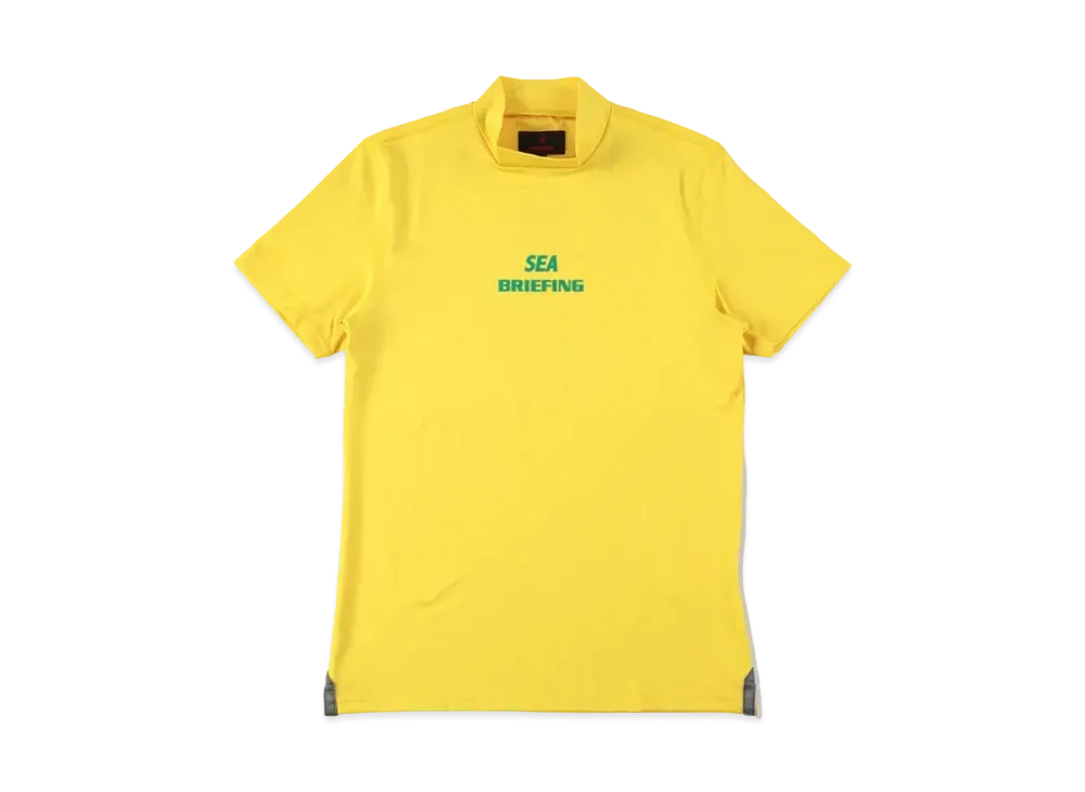 WIND AND SEA x BRIEFING Tour High Neck WDS "Yellow"