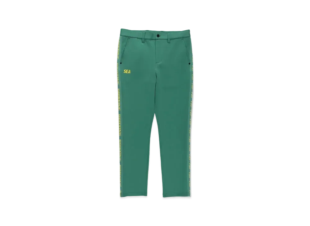 WIND AND SEA x BRIEFING Side Line Slim Jogger Pants WDS "Green"