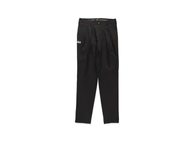 WIND AND SEA x BRIEFING Wide Tuck Pants WDS "Black"