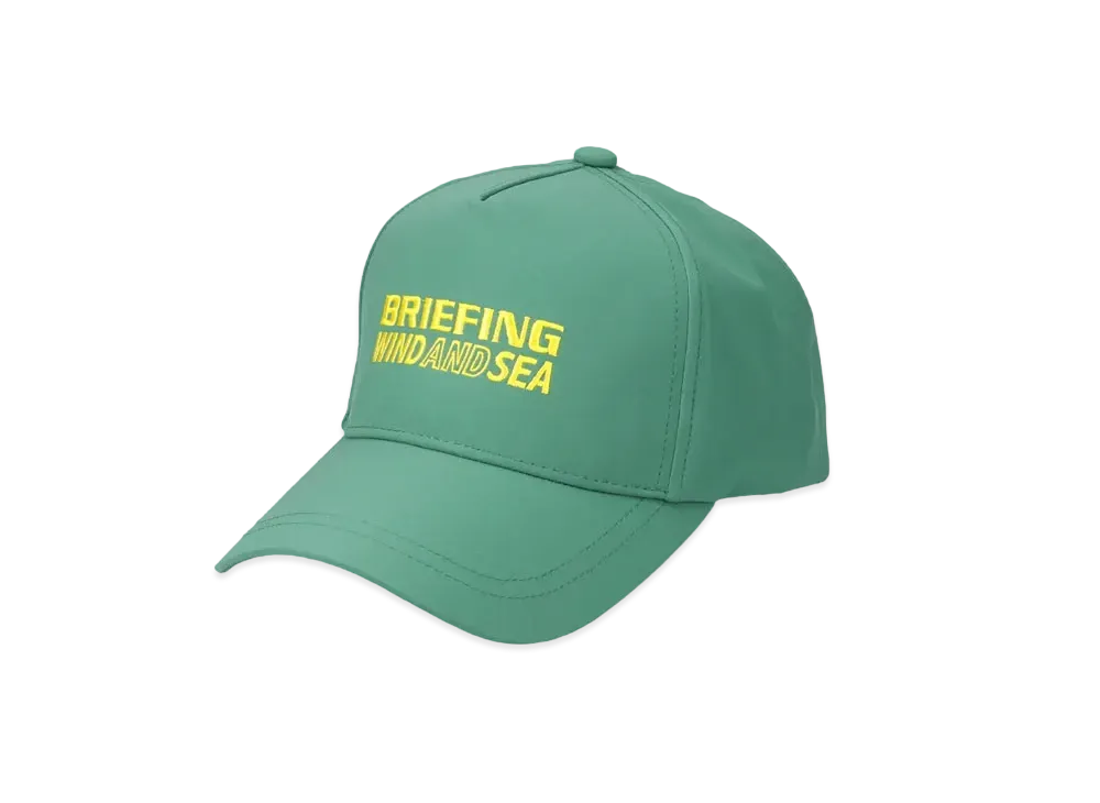 WIND AND SEA x BRIEFING Front Pannel Cap WDS "Green"
