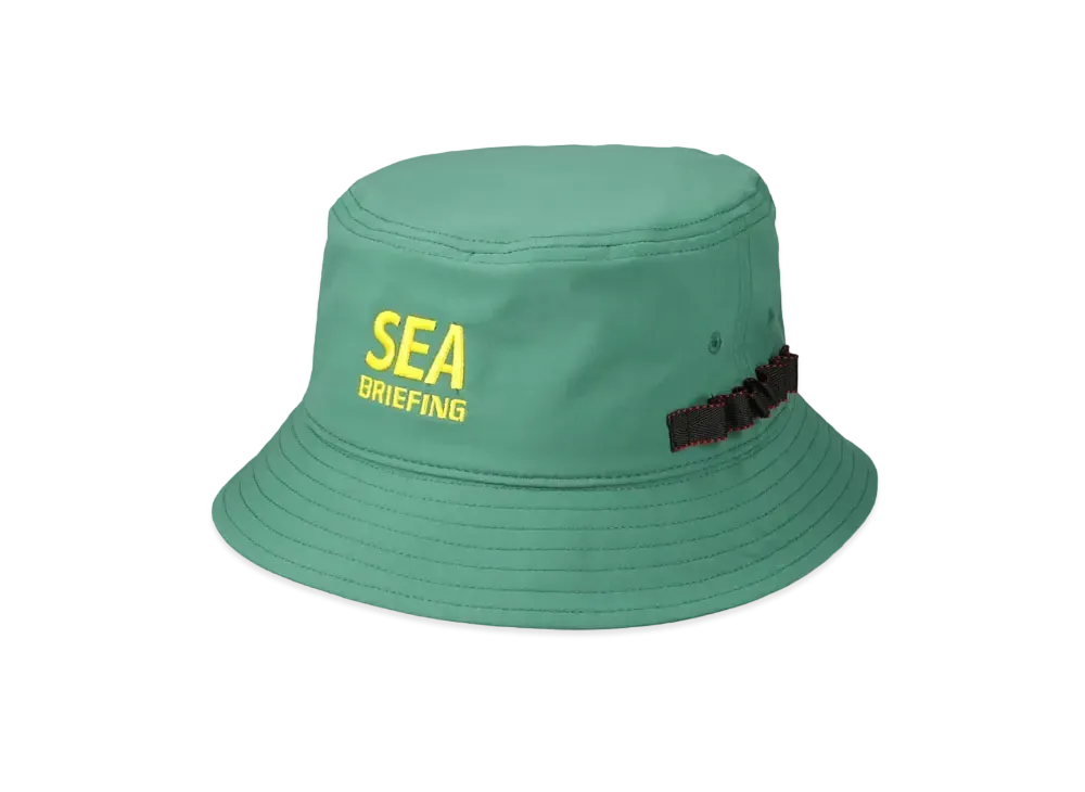 WIND AND SEA x BRIEFING Basic Hat WDS "Green"