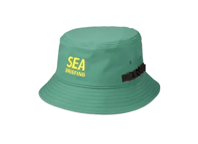 WIND AND SEA x BRIEFING Basic Hat WDS "Green"
