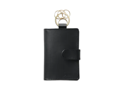 WIND AND SEA Sea Leather Key Case "Black"