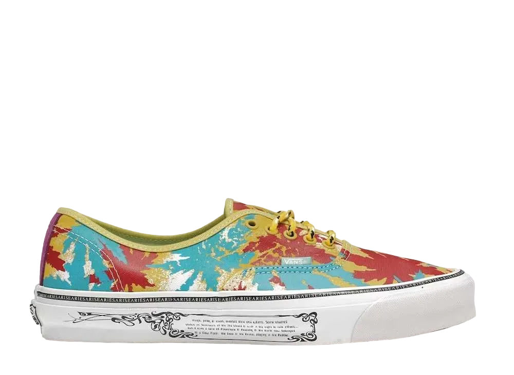 バンズ ボールド UA OG オーセンティック LX アリーズ ウィード リーフ "イエロー"