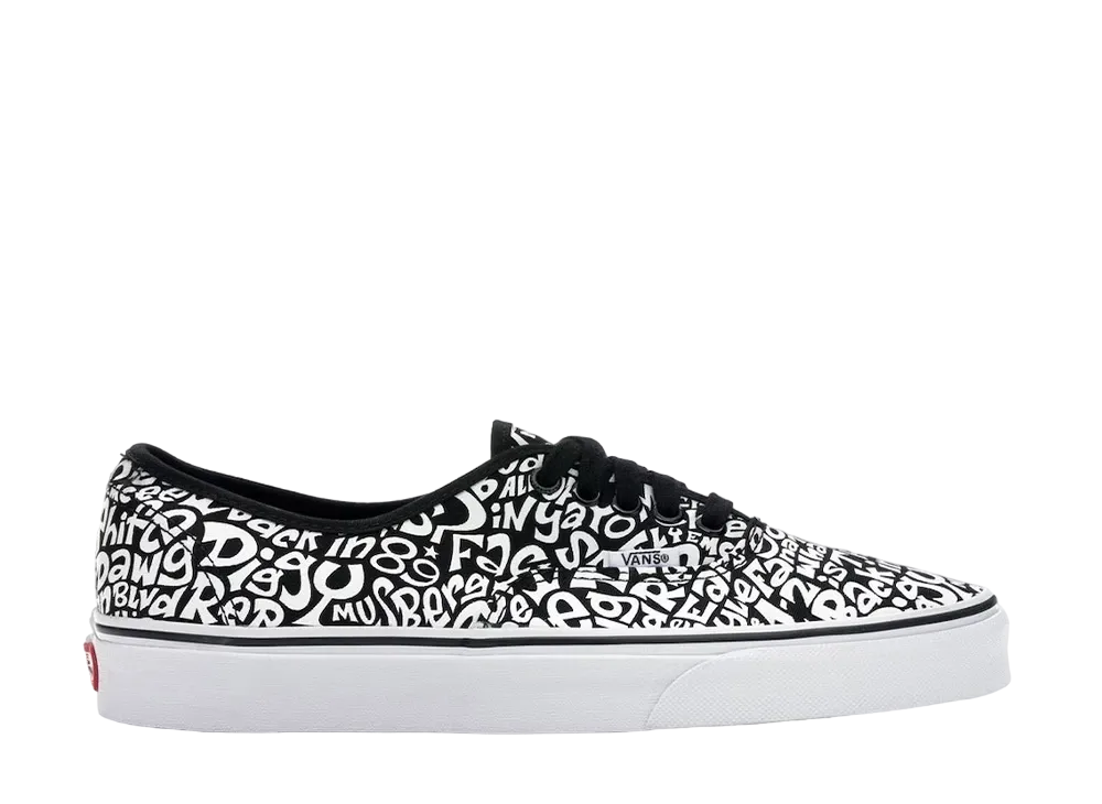 ア・トライブ・コールド・クエスト × バンズ オーセンティック "ブラック/ホワイト"