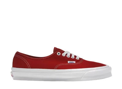 Vans OG Authentic LX "Red"