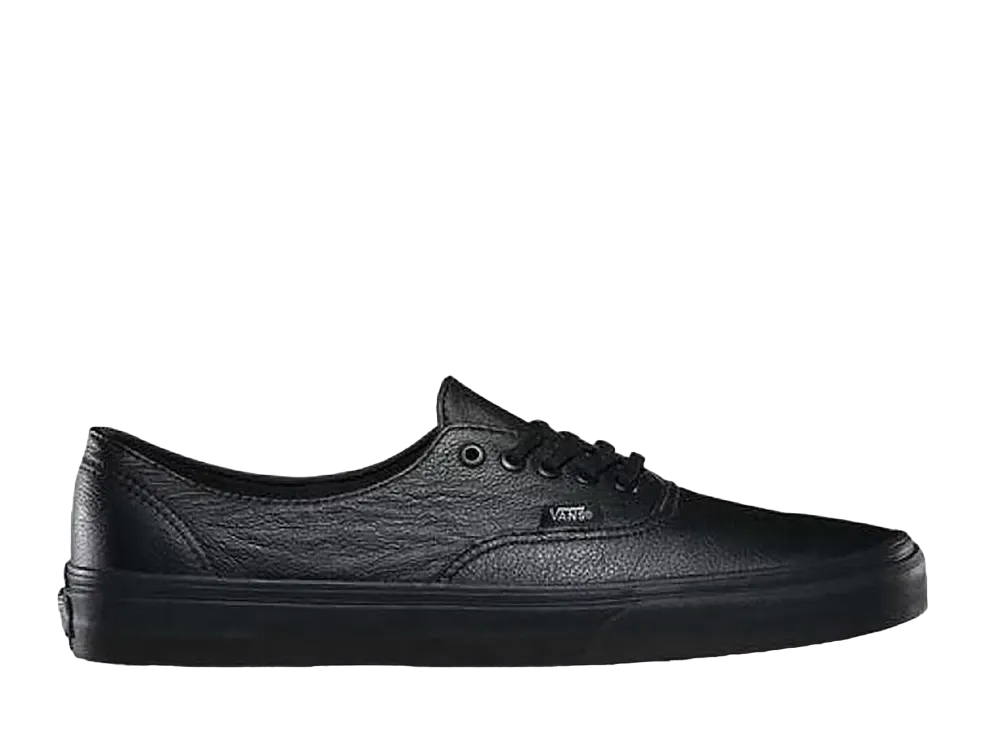 バンス オーセンティック ディーコン プレミアム レザー "ブラック"