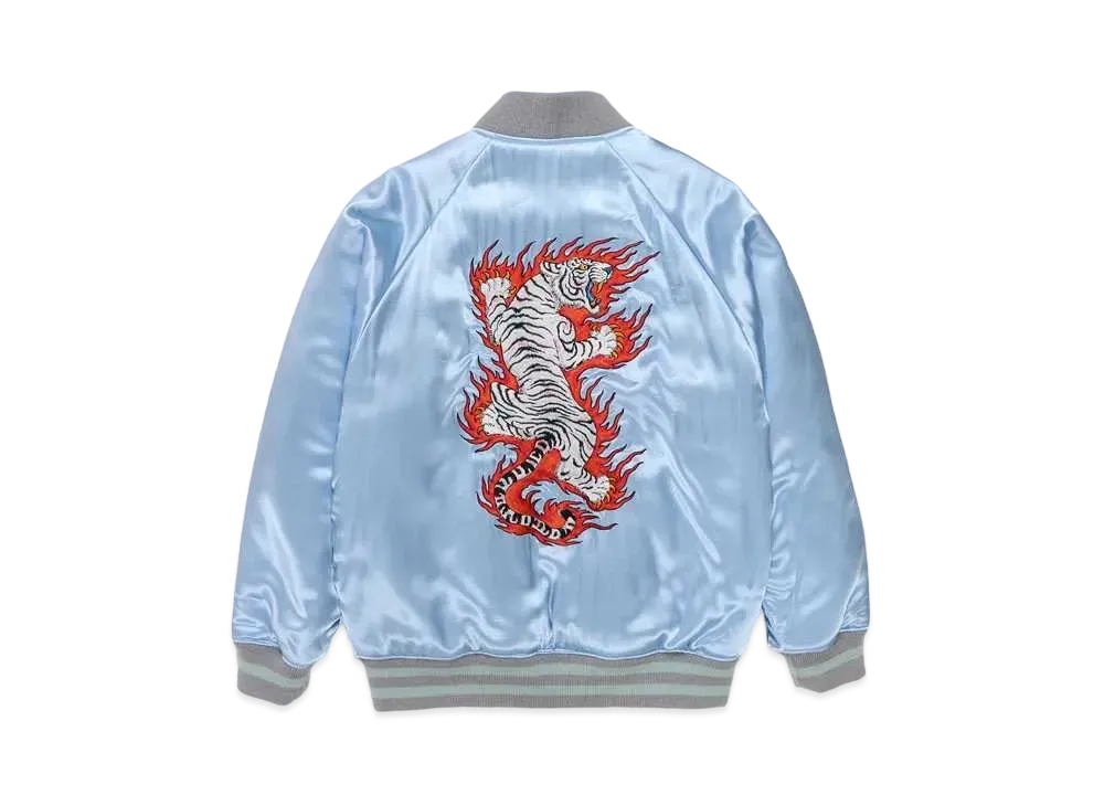 WACKO MARIA Tim Lehi / Reversible Ska Jacket "Blue Silver"