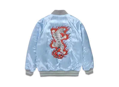 WACKO MARIA Tim Lehi / Reversible Ska Jacket "Blue Silver"