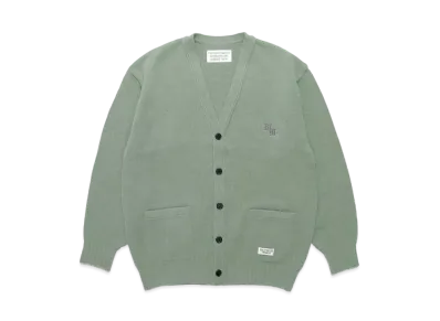 WACKO MARIA Classic Knit Cardigan "Mint"