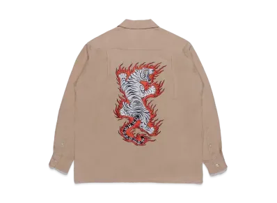 WACKO MARIA Tim Lehi / 50's Shirt "Light Beige"