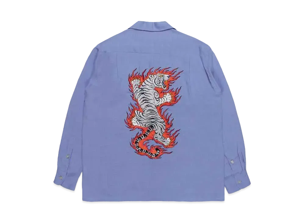 WACKO MARIA Tim Lehi / 50's Shirt "Light Blue"