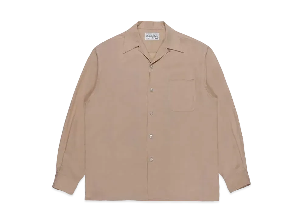 WACKO MARIA 50's Shirt "Light Beige"