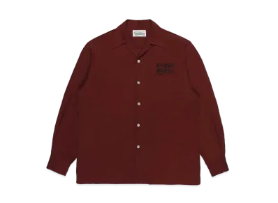 WACKO MARIA 50's Shirt #1 "Dark Red"