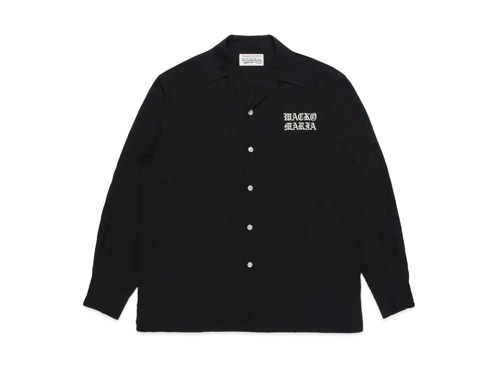 WACKO MARIA 50's Shirt #1 "Black"