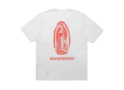 WACKO MARIA Standard T-Shirt "White Orange"