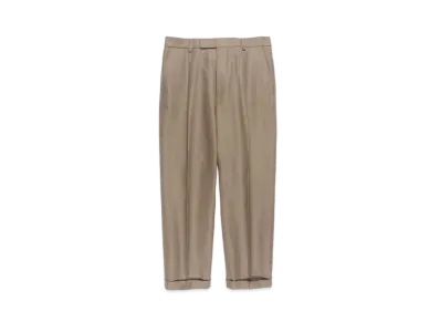 WACKO MARIA T/C Pleated Trousers (Type-2) "Beige"