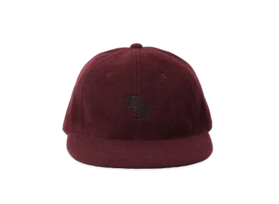 WACKO MARIA Wool 6 Panel Cap #1 "Burgundy"