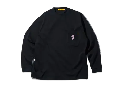 UNION Big Boom Tee Pigment Dye W/ Enzyme Wash "Black"