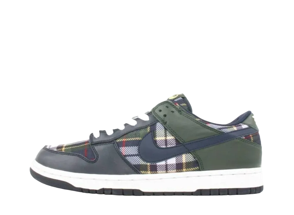 ナイキ SB ウィメンズ ダンク ロー "オブシディアン/アウトドアグリーン"