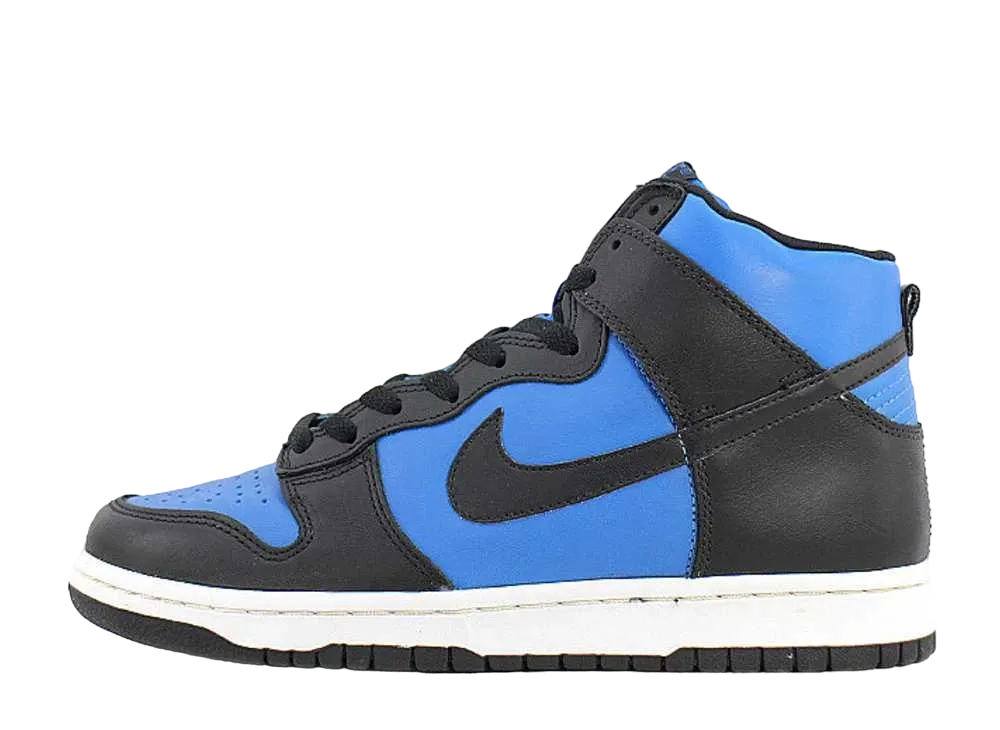 ナイキ ダンク ハイ LE "ブラック ブルー スパーク"