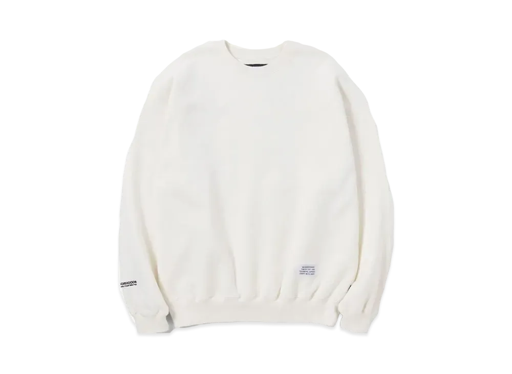 NEIGHBORHOOD SD-S Crewneck LS . CO "Off White"
