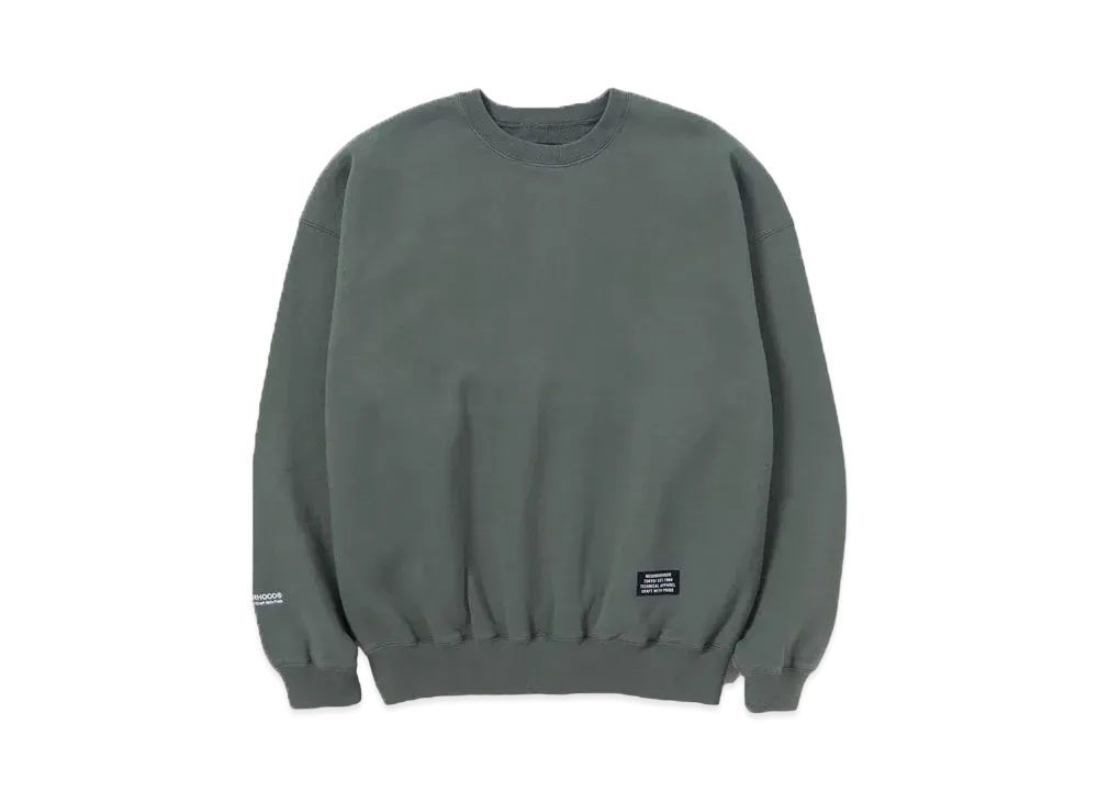 NEIGHBORHOOD SD-S Crewneck LS . CO "Green"