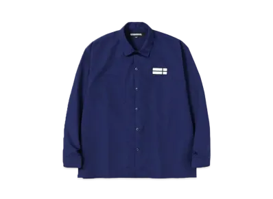 NEIGHBORHOOD Classic Work SH LS . EC "Navy"