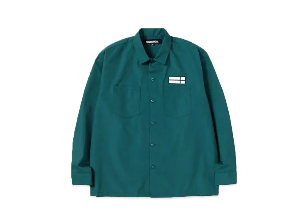 NEIGHBORHOOD Classic Work SH LS . EC "Green"