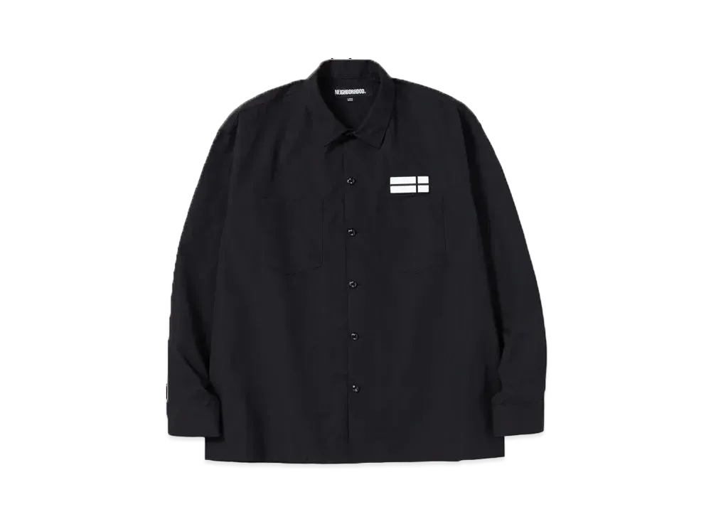 NEIGHBORHOOD Classic Work SH LS . EC "Black"