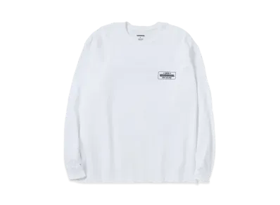 NEIGHBORHOOD NH Tee-1 LS . CO "White"