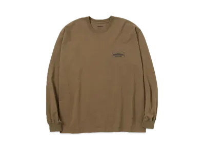 NEIGHBORHOOD NH Tee-1 LS . CO "Olive Drab"