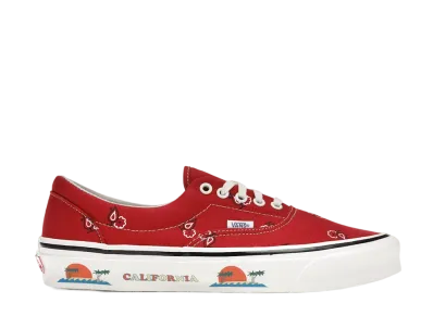 Vans OG Era "Paisley Red"